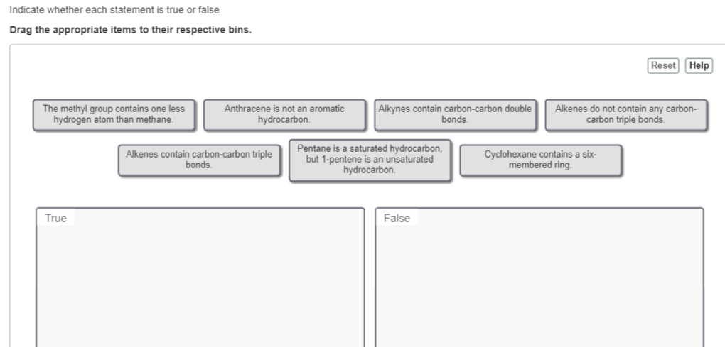 Solved Indicate Whether Each Statement Is True Or False Chegg