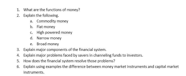what is financial system explain its functions