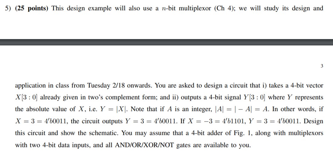 Solved 5) (25 points) This design example will also use a | Chegg.com