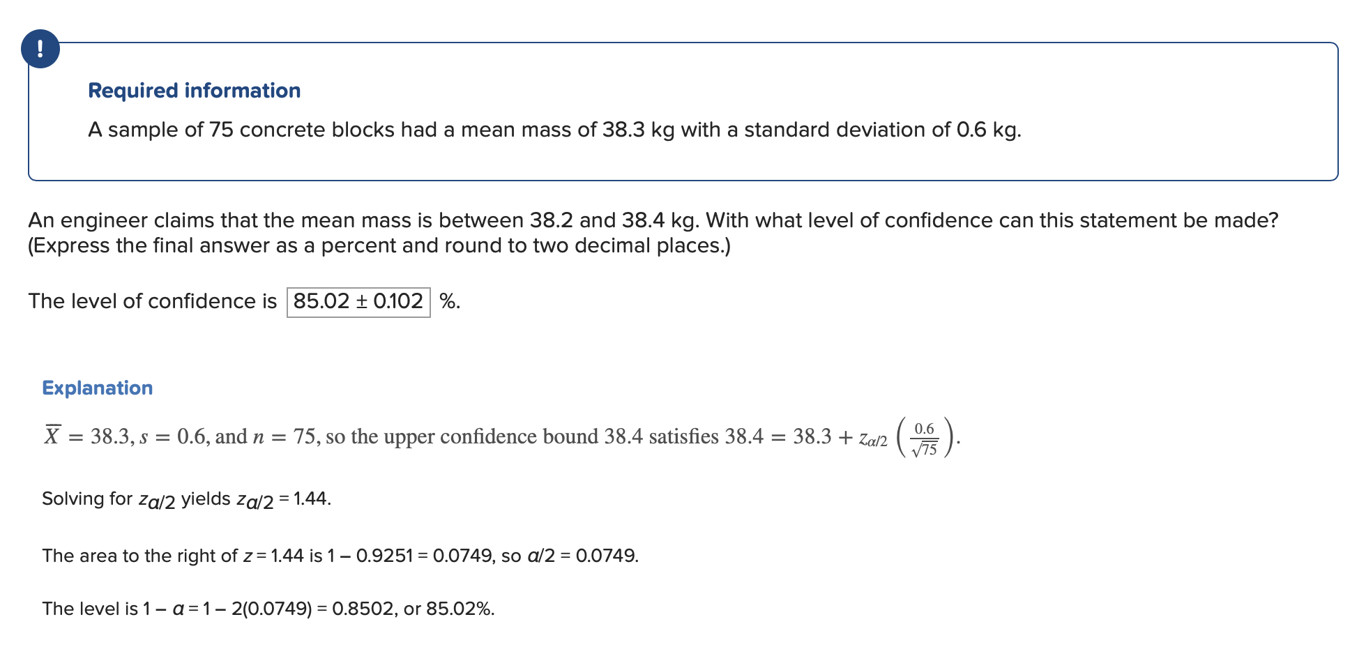 Solved I Do Not Understand When The Explanation Says The Chegg Com