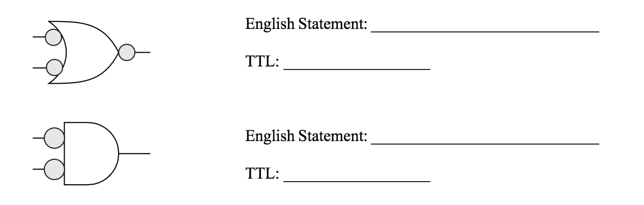 English Statement: TTL: English Statement: TTL: