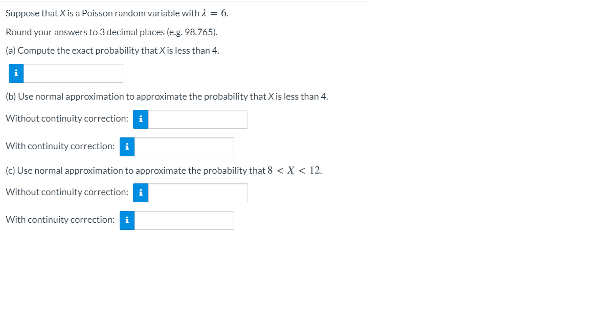 Solved Suppose that X is a Poisson random variable with a = | Chegg.com