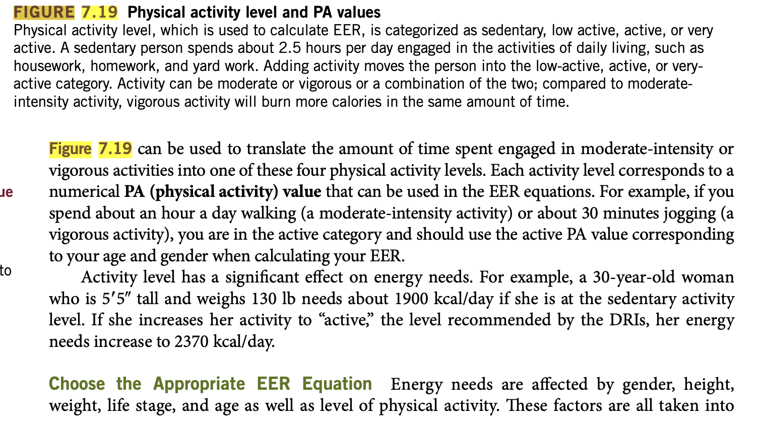  Find your weight in kilograms (kg) and your height