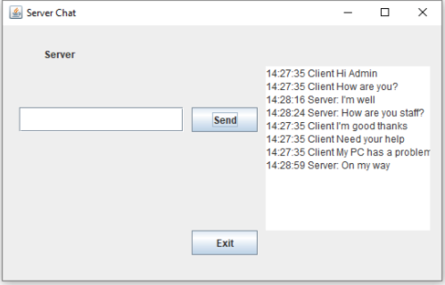 Create a chat application, the application should | Chegg.com