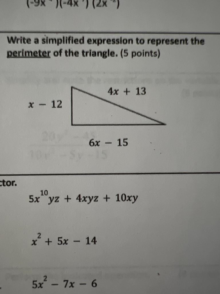 Solved Write a simplified expression to represent the | Chegg.com