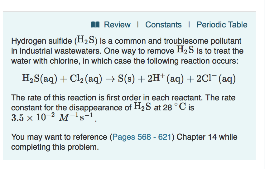 Solved Review I Constants Periodic Table Hydrogen Sulfide