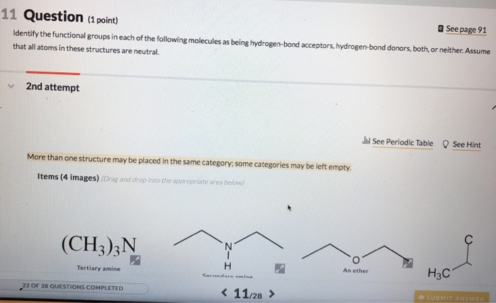 Solved 11 Question (1 point) a See page 91 Identify the | Chegg.com