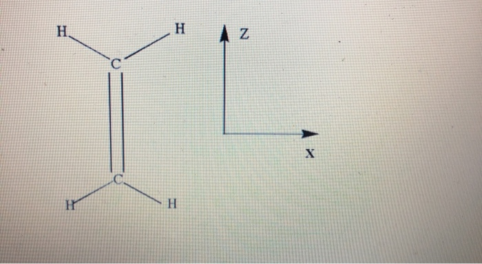 Solved 4. 4 vibrational modes of ethylene are shown. Assign