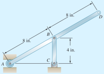 Problem 15.132 - Rigid Body Kinematics, Relative | Chegg.com