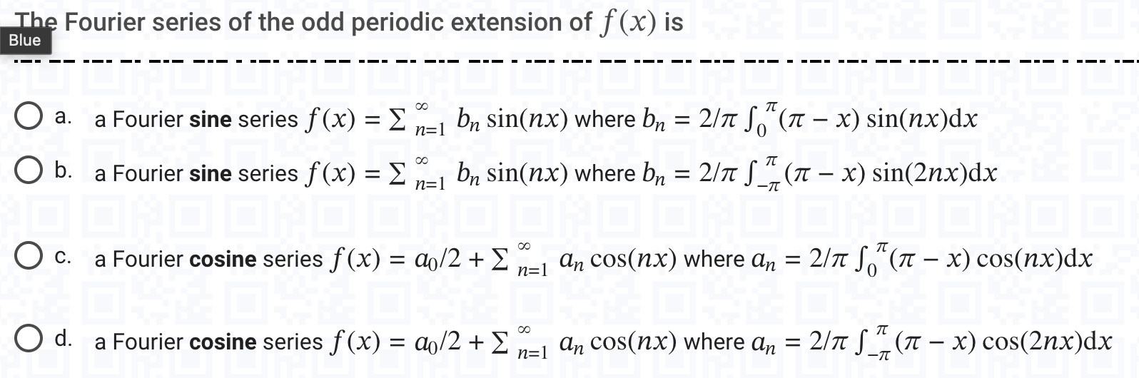 Solved Question 18 Please name any methods or theorems