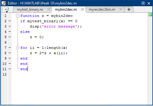 Solved Using Matlab, We Will Store A Binary Number (i.e., | Chegg.com