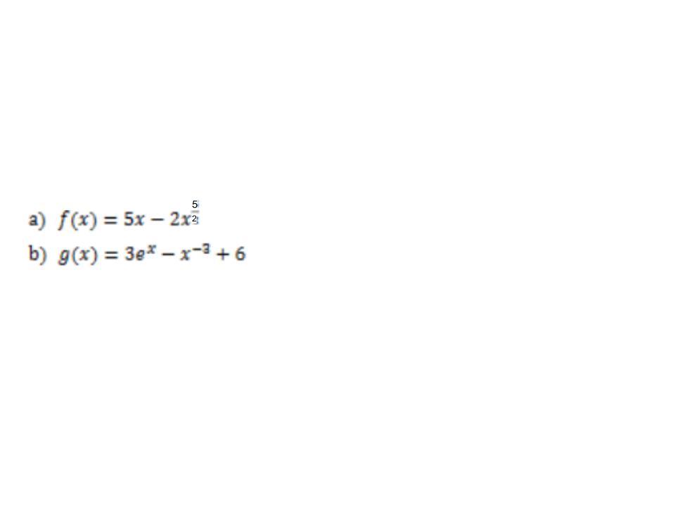Solved find f'(x) and g'(x) and 𝑓′(1) and g'(1) for the | Chegg.com