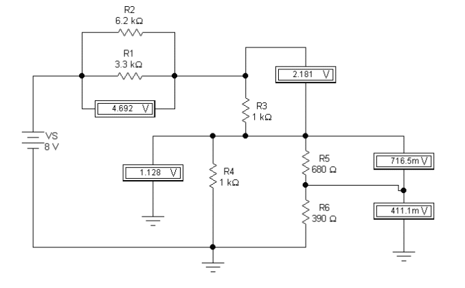 Solved Simulate the following circuit below using Electronic | Chegg.com