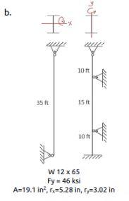 Solved Determine The Available Strength Of The | Chegg.com