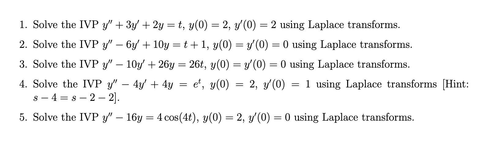 Solved Please solve all 5 ﻿parts with work shown. Thank you! | Chegg.com