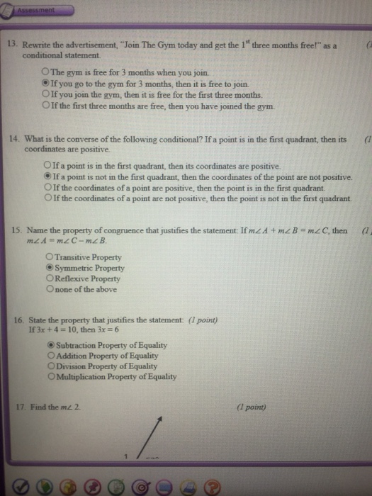 Solved Please check my answers and see if they are right and | Chegg.com