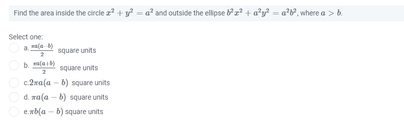 find the area enclosed by the circle x 2 y 2 36