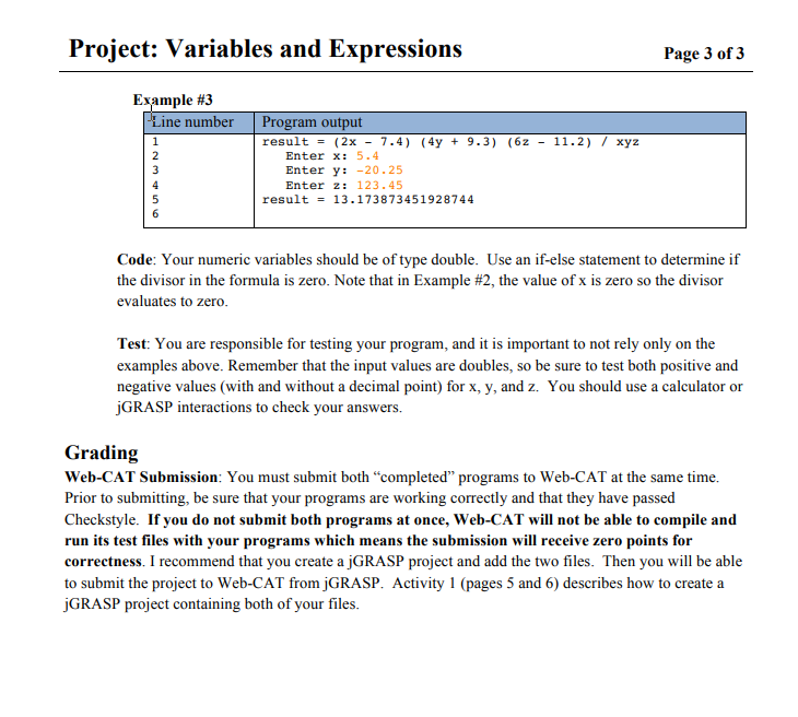 Solved FormulaCalculator.java Requirements: A program is | Chegg.com