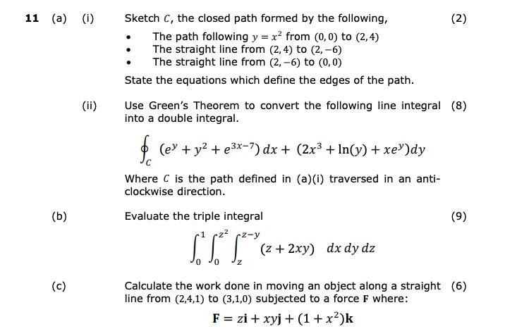 Solved Sketch C, the closed path formed by the following, | Chegg.com