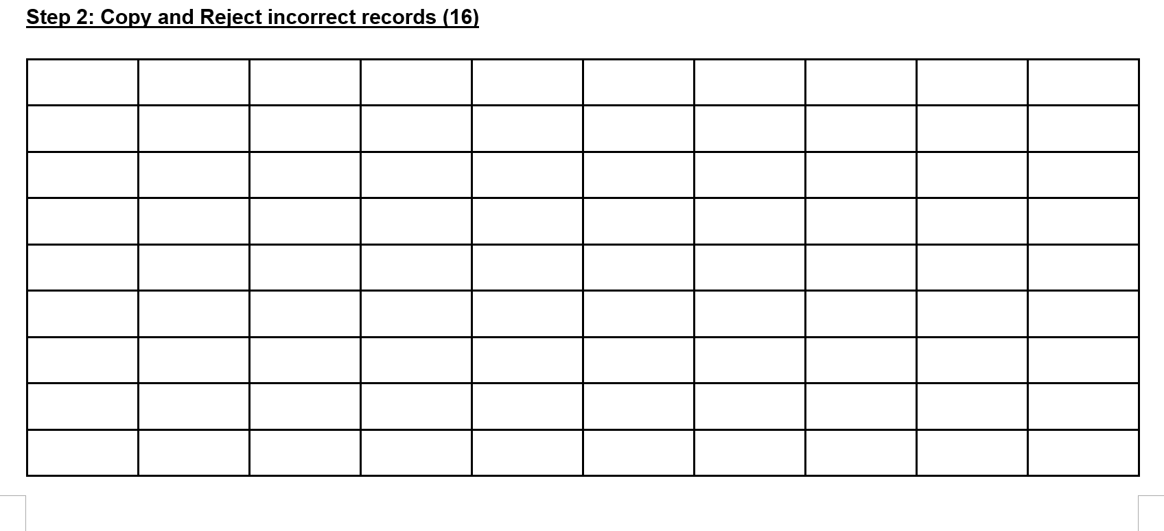 Problem 1 - Using the following three tables create a | Chegg.com