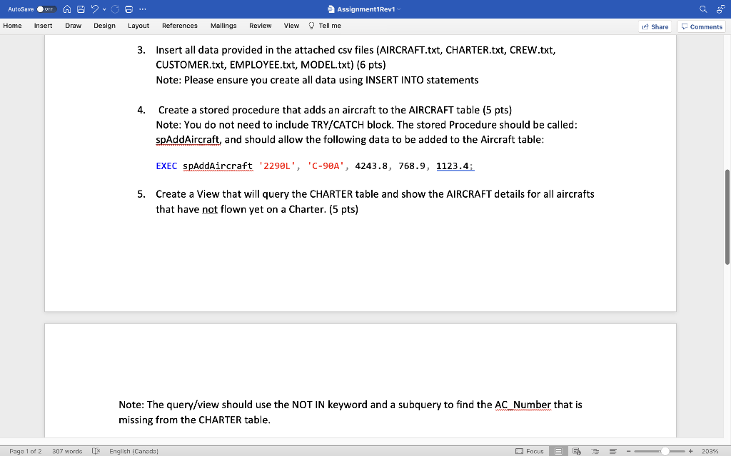 Solved DATABASE SQL SCRIPTING. Here is the question. The | Chegg.com