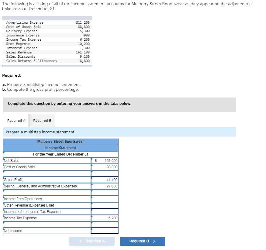 Which Of The Following Appear On The Income Statement Solved The following is a listing of all of the income | Chegg.com