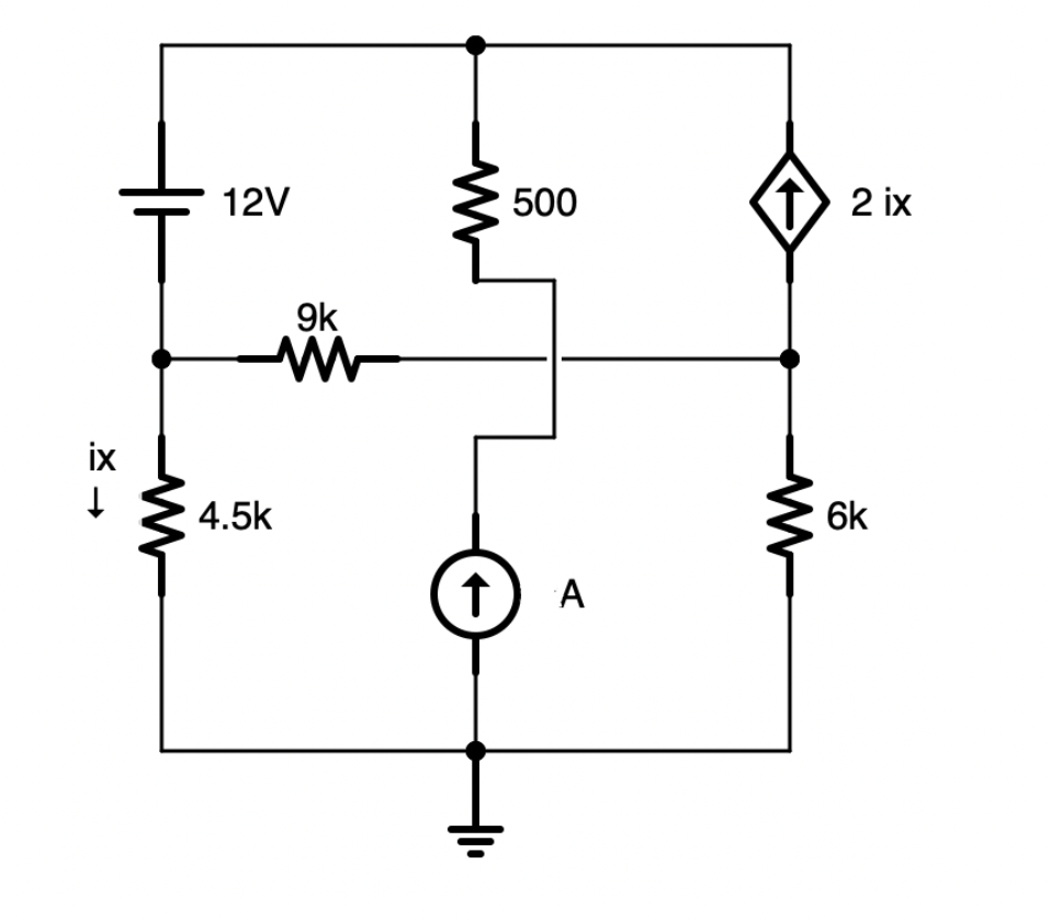 Solved Using node analysis, calculate the value of each node