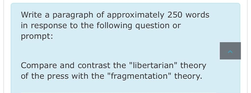libertarian theory of the press