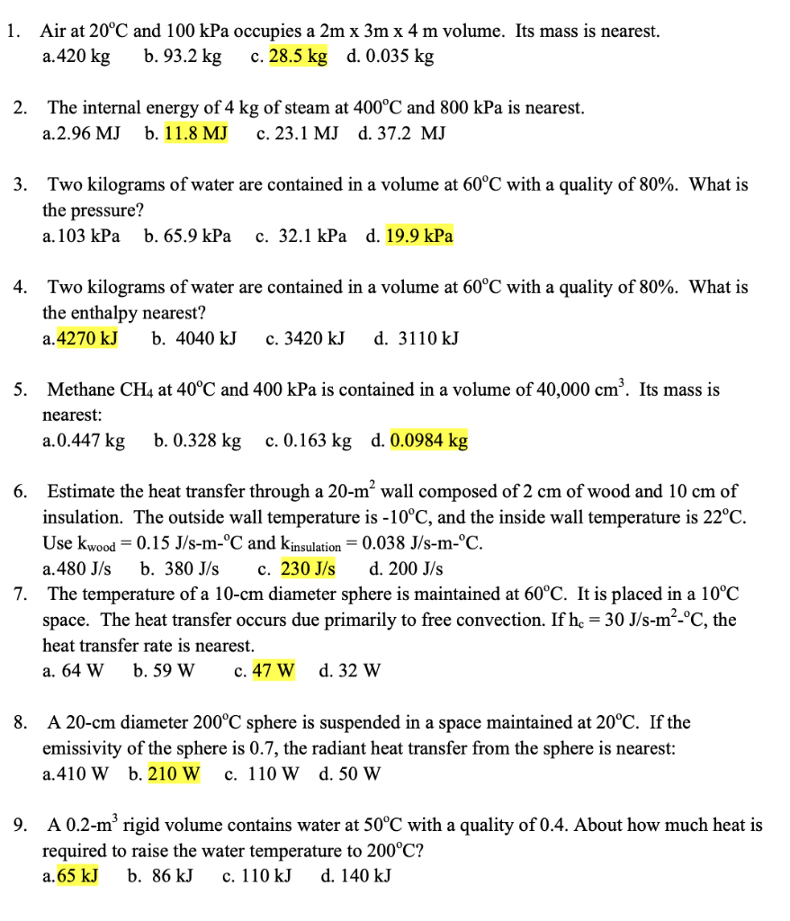 solved-1-air-at-20-c-and-100-kpa-occupies-a-2m-x-3m-x-4-m-chegg