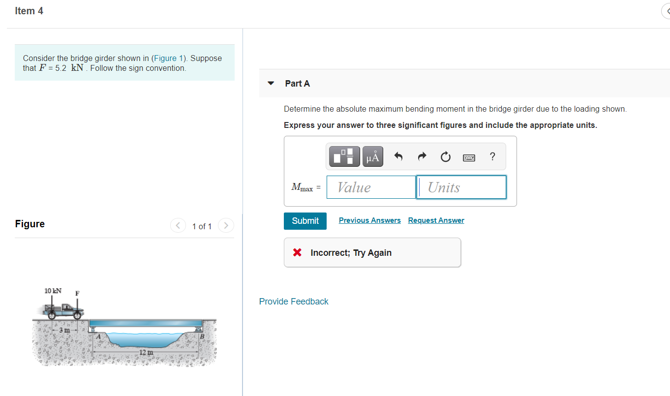 Solved Item 4 Consider The Bridge Girder Shown In (Figure | Chegg.com