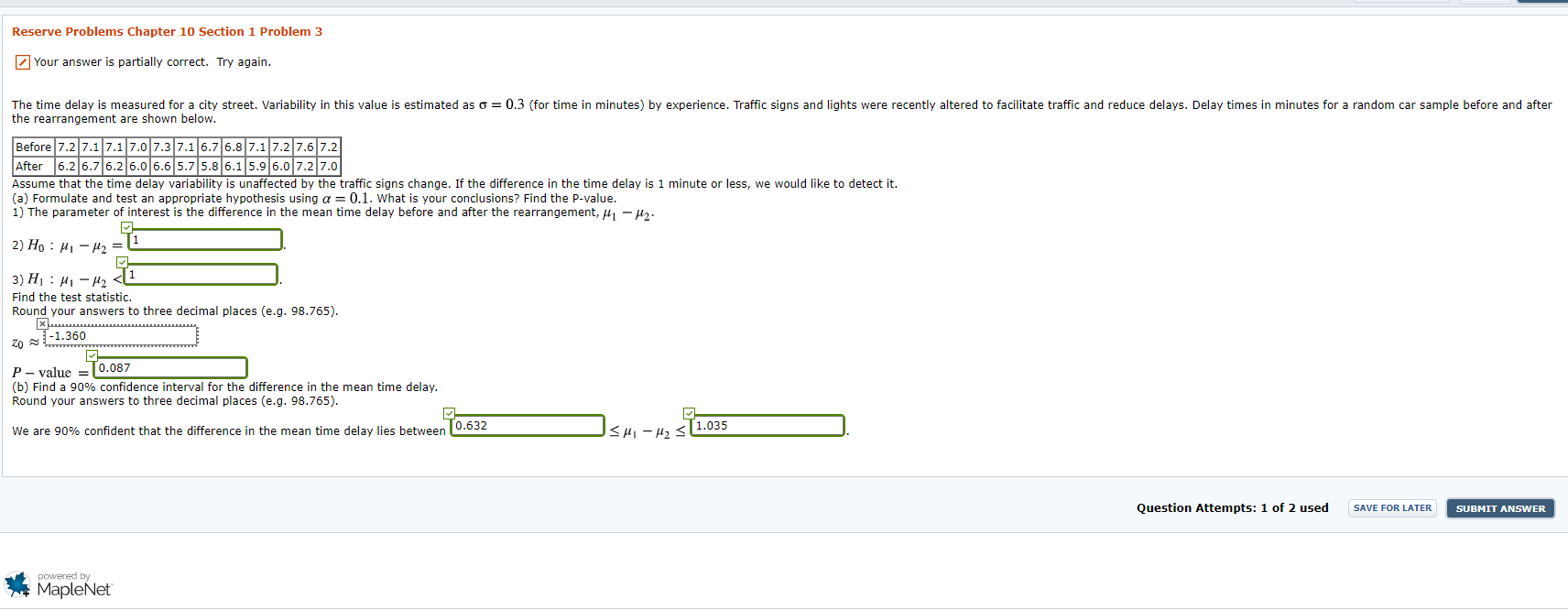 Solved Reserve Problems Chapter 10 Section 1 Problem 3 Your | Chegg.com