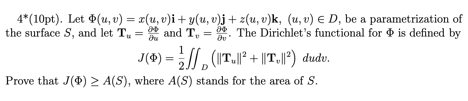 Solved Of Di And Tv 4 10pt Let O U V X U V I Y Chegg Com