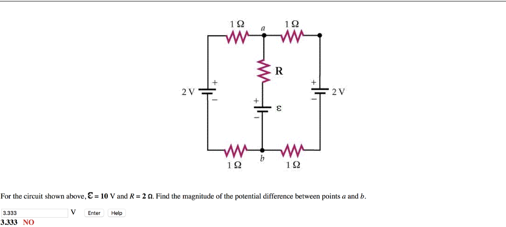 Solved mimpin 2v ww 10 12 For the circuit shown above, € = | Chegg.com