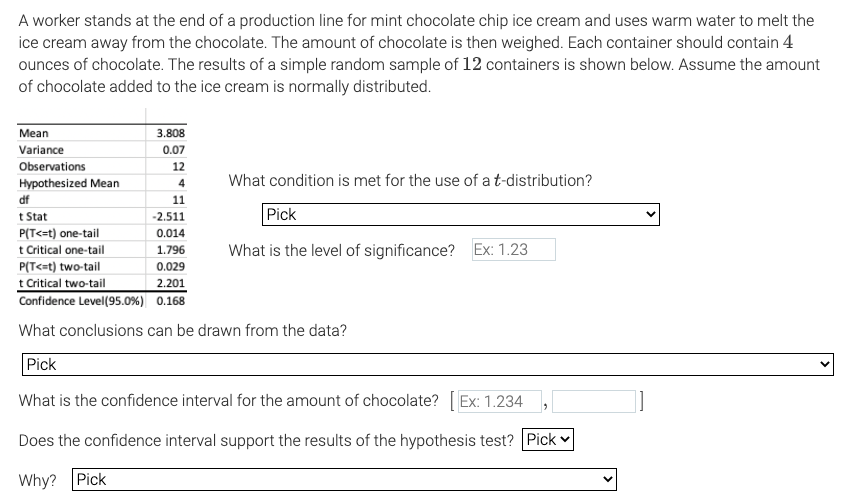 Solved A Worker Stands At The End Of A Production Line For Chegg Com