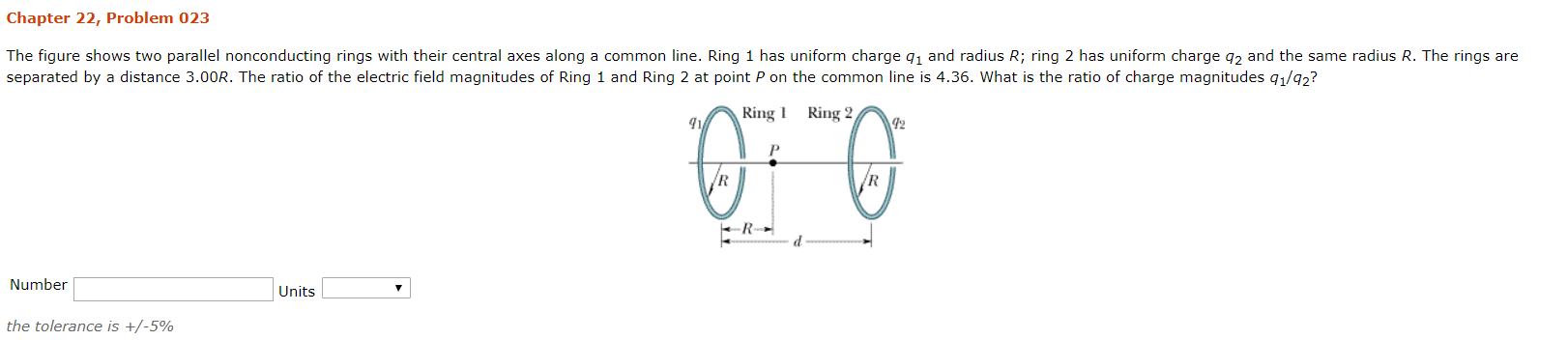 Solved Chapter 22, Problem 023 The figure shows two parallel | Chegg.com