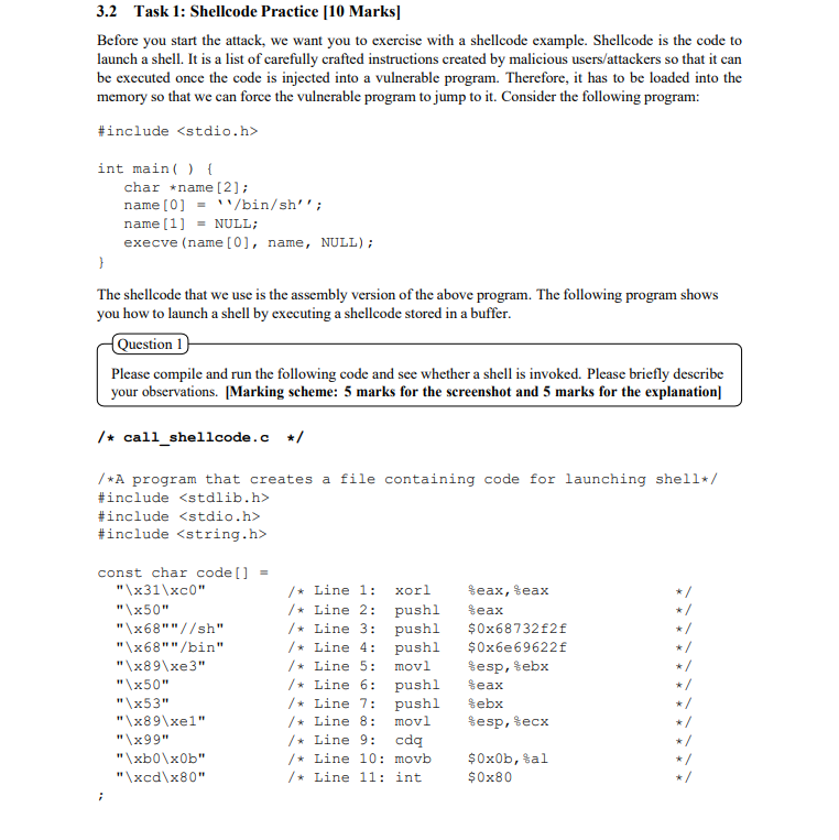 Solved Please Explain The Buffer Overflow Vulnerability From | Chegg.com