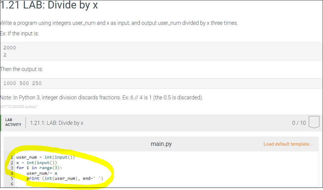 Solved Python Please take a good look at the highlighted | Chegg.com