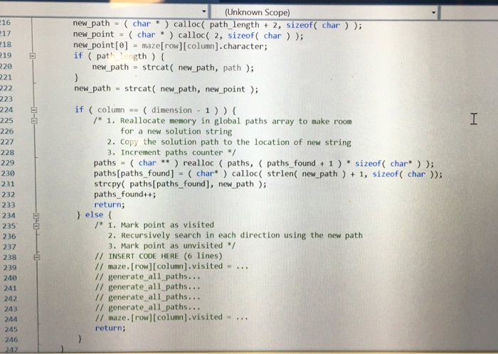 Solved How would I go about generating all possible paths in | Chegg.com