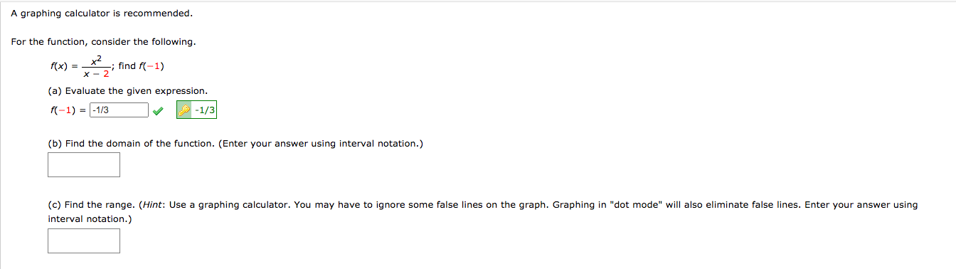 Solved A Graphing Calculator Is Recommended. For The | Chegg.com