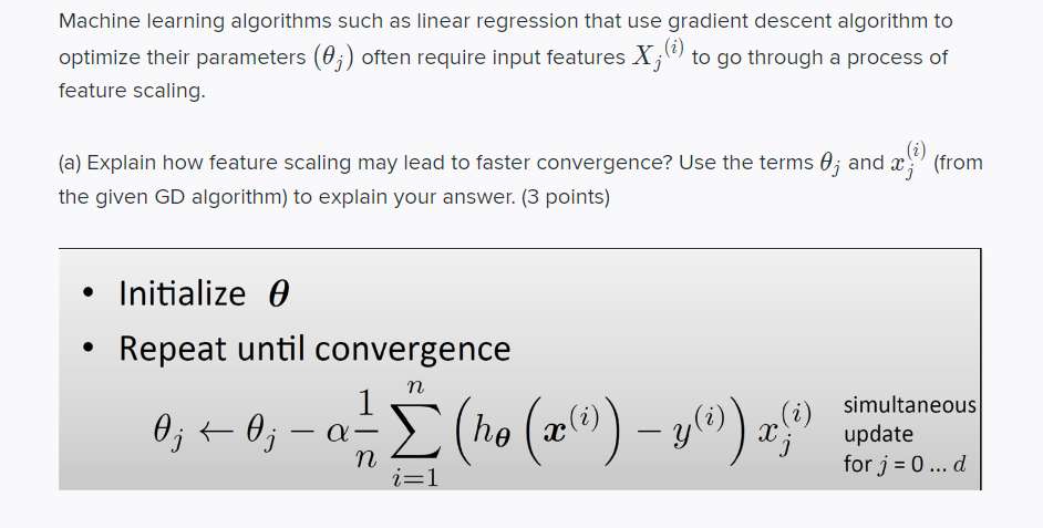 Linear algorithm machine learning fashion