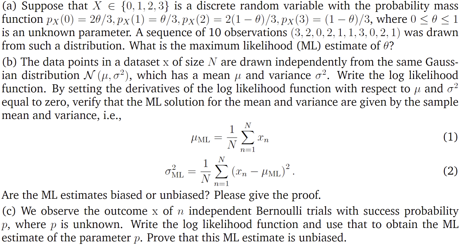 Solved (a) Suppose That X∈{0,1,2,3} Is A Discrete Random | Chegg.com