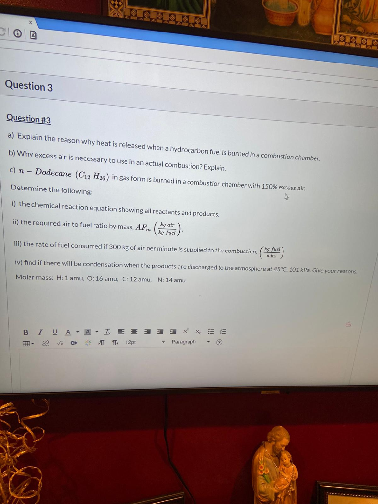 Solved Question 3 Question #3 A) Explain The Reason Why Heat | Chegg.com