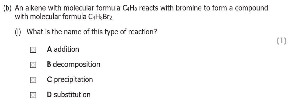 Solved 5 This Question Is About Alkanes And Alkenes. (a) (i) | Chegg.com