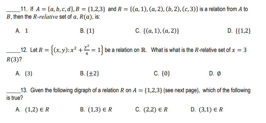 Solved 11. If A={a,b,c,d},B={1,2,3} And | Chegg.com