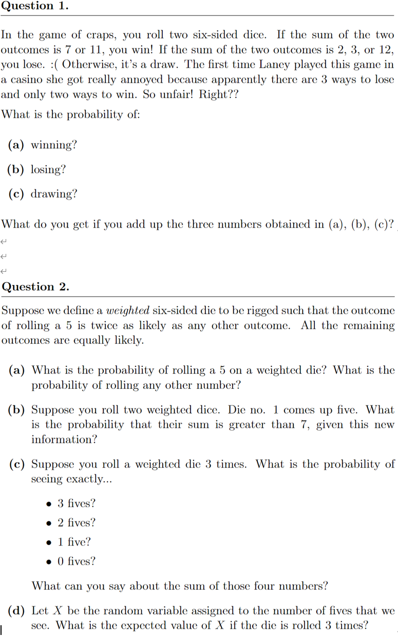 You roll two dice, what is the probability that two numbers you roll will  be the sum of 3?