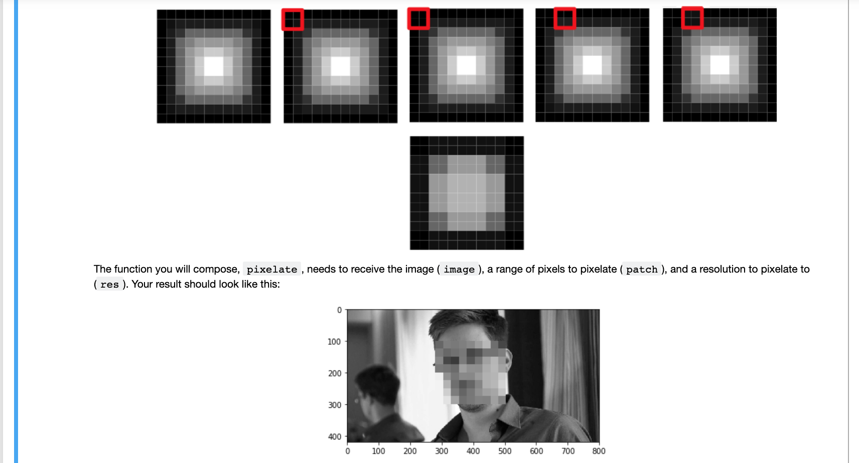Solved Pixelization In [6]: snowden = imread( 'snowden.png