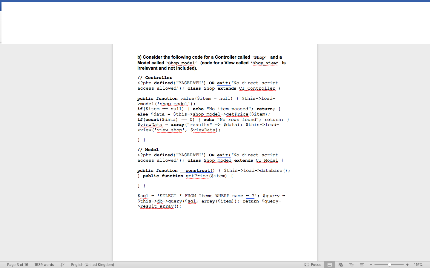 Solved WEB DEVELOPMENT FINAL QUESTION PLEASE HELP ! PLEASE | Chegg.com