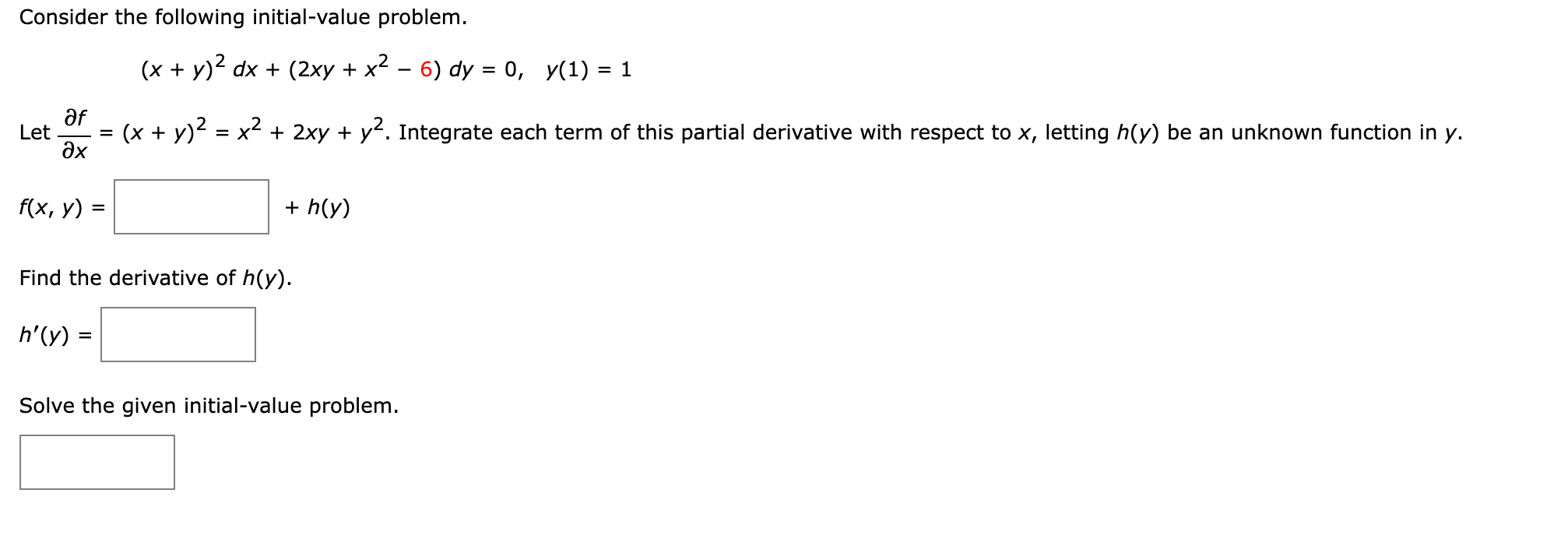 Solved Consider The Following Initial-value Problem. | Chegg.com