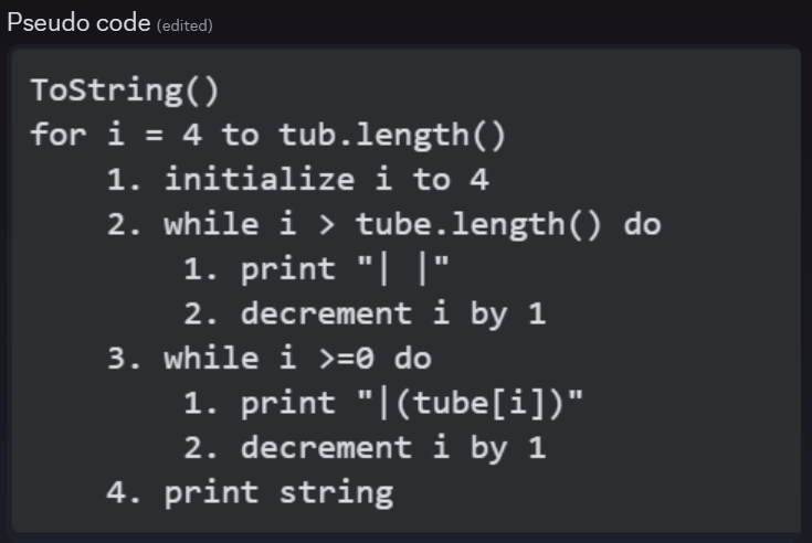 Solved How can I change this code (using the pseudo-code) to | Chegg.com