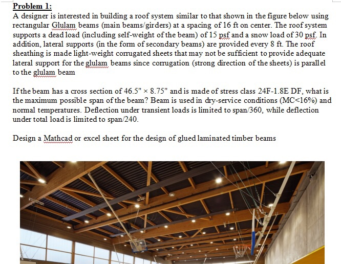 Problem l: A designer is interested in building a | Chegg.com